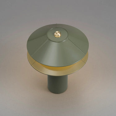 2SHADES | Portable Table Lamp | Olive Green