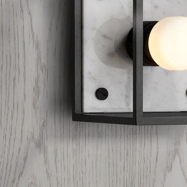 Loftlampe | CAGED CEILING | SMALL | hvid marmor