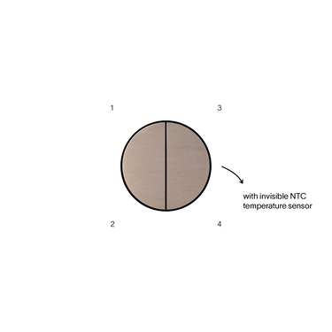 rond | PF Push Buttons 4 tryk