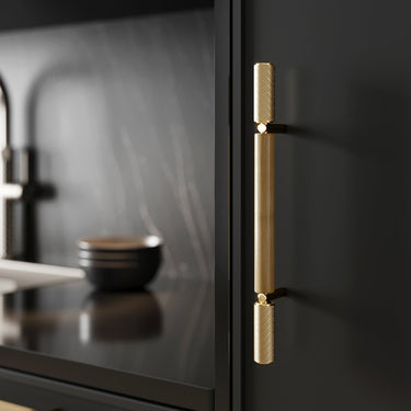 ARTISAN Furniture Pull Up Bar AP260 Real Bronze & Natural Oak Wood