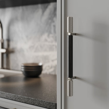 ARTISAN Furniture T-Bar AT590 Stainless Steel & Black Ash Wood
