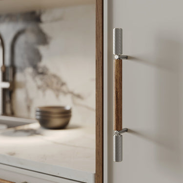 ARTISAN Furniture Pull Up Bar AP260 Real Bronze & Walnut Wood