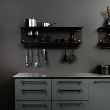 Køkkenhylde | Kitchen Shelf Hanger Black