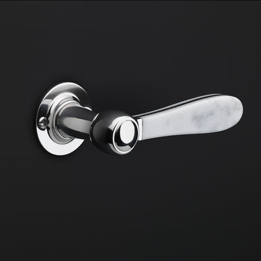 Solid Sprung Door Handle LZ100-G