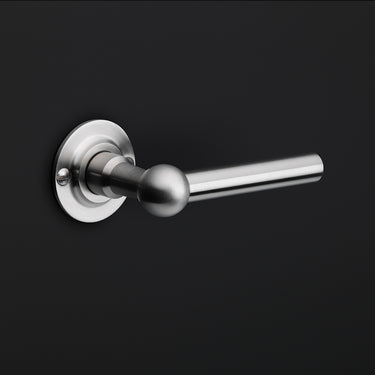 Ferrovia Solid Unsprung Door Handle FVL100/48