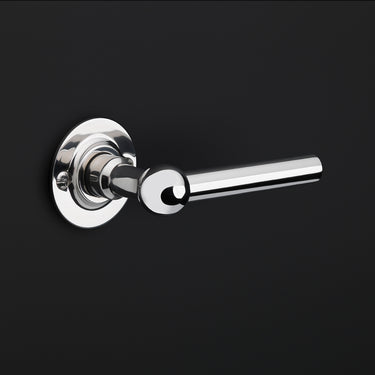 Ferrovia Solid Unsprung Door Handle FVL100/48
