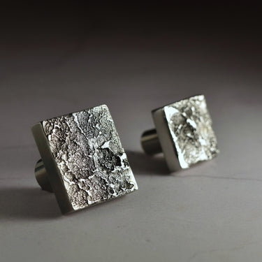 Flamed Square Knob