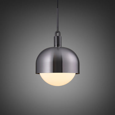 Forked Pendant Shade Globe Opal Large