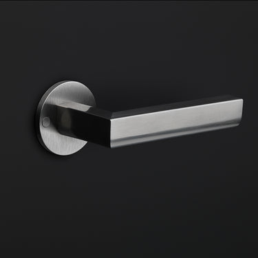 Solid Double Sprung Door Handle PBL 22/50