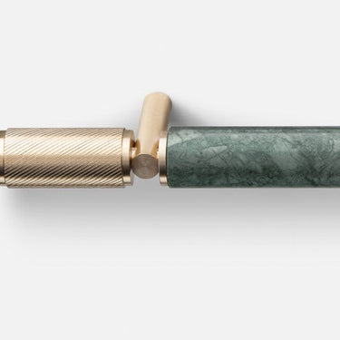 ARTISAN Furniture Pull Up Bar AP350 Real Bronze & Green Marble