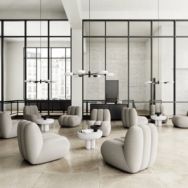 Salon Chandelier - Opaque