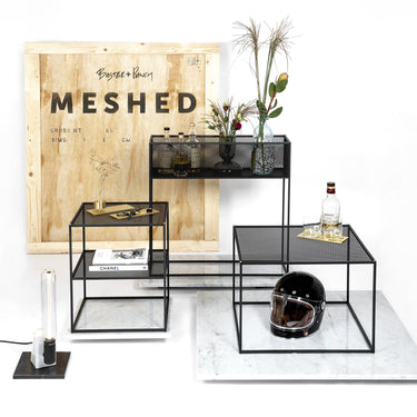 Meshed Planter Table
