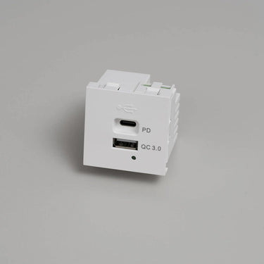 USB A+C Modul / 45MM
