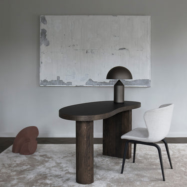 Pipe Wood Black Frame