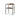 FF Chair 4 Legs Rounded Upholstery Black Frame